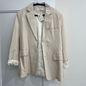 Linen blazer